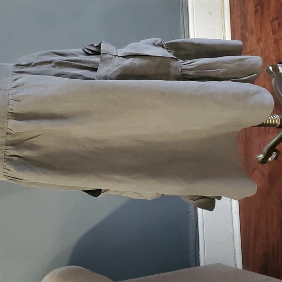 Free people gray cargo summer dress size 4 - Picture 4 of 16